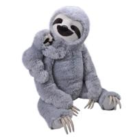 Wild Republic Knuffel - Luiaard - groot - pluche - 62 cm - knuffeldier