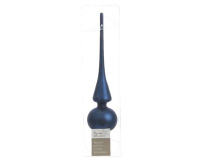 Piek glas mat diameter 6x26cm nacht blauw - Ksd