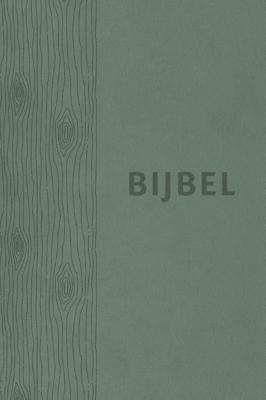 Bijbel (HSV) - groen leer met duimgrepen (Hardback)