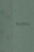 Bijbel (HSV) - groen leer met duimgrepen (Hardback)