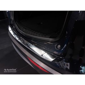 RVS Bumper beschermer passend voor Alfa Romeo Stelvio 2017- 'Ribs' AV235422