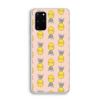 Ananas: Samsung Galaxy S20 Plus Transparant Hoesje