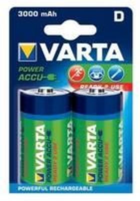 Varta Batterij oplaadbaar d 3000mah (p2)