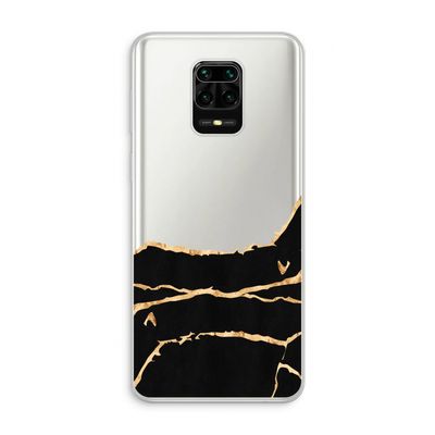 Gouden marmer: Xiaomi Redmi Note 10 Lite Transparant Hoesje