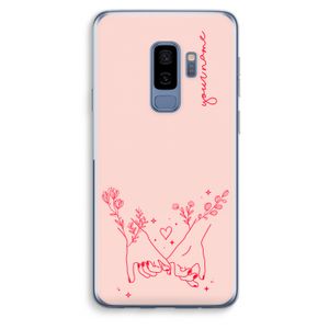 Best Friends: Samsung Galaxy S9 Plus Transparant Hoesje