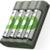 GP ReCyko AA 4x 2100 mAh USB batterijlader + 4 ReCyko 2100 mAh batterijen