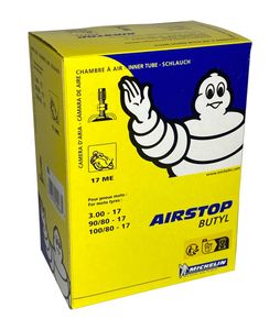 Michelin Binnenband 17-3.00 / 100/80 90/80-17 recht ventiel