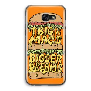 Big Macs Bigger Dreams: Samsung Galaxy A5 (2017) Transparant Hoesje