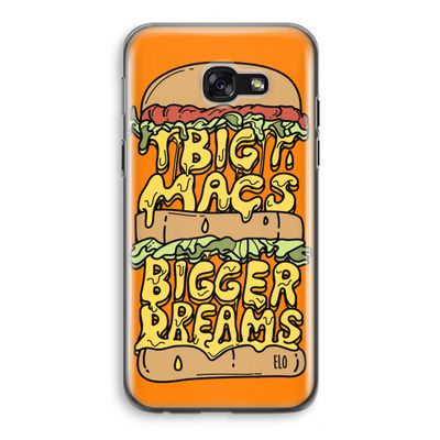 Big Macs Bigger Dreams: Samsung Galaxy A5 (2017) Transparant Hoesje
