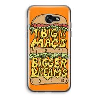 Big Macs Bigger Dreams: Samsung Galaxy A5 (2017) Transparant Hoesje