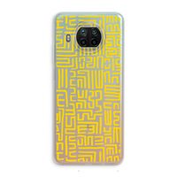 Majorelle Blue Print: Xiaomi Mi 10T Lite 5G Transparant Hoesje
