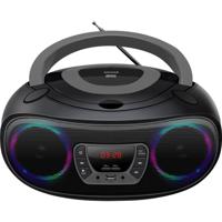 Denver TCL-212BT Radio/CD-speler VHF (FM) AUX, CD, USB, Bluetooth Sfeerverlichting Grijs - thumbnail