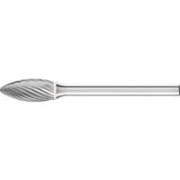PFERD TOOLS 21203653 Freesstift Vlam Lengte 43 mm Afmeting, Ø 6 mm Werklengte 13 mm Schachtdiameter 3 mm