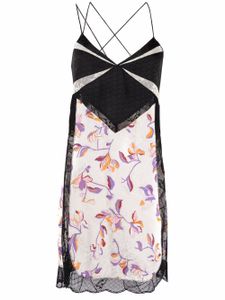 Zadig&Voltaire robe Cole à empiècements contrastants - Tons neutres