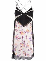 Zadig&Voltaire robe Cole à empiècements contrastants - Tons neutres