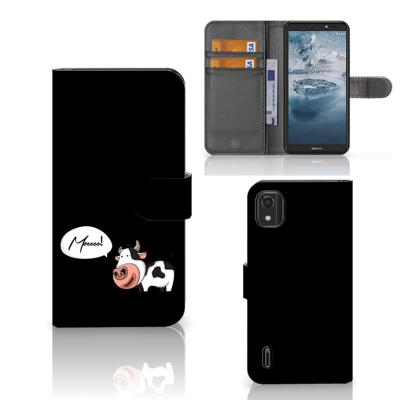 Nokia C2 2nd Edition Leuk Hoesje Cow Nokia C2 2nd Edition Leuk Hoesje Cow