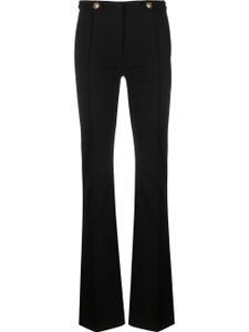 PINKO pantalon évasé à taille haute - Noir