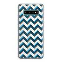 Onderbroken lijn: Samsung Galaxy S10 Plus Transparant Hoesje