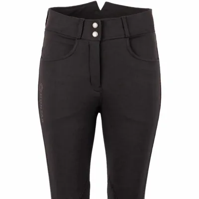 Montar Megan Highwaist Fullgrip rijbroek zwart maat:36