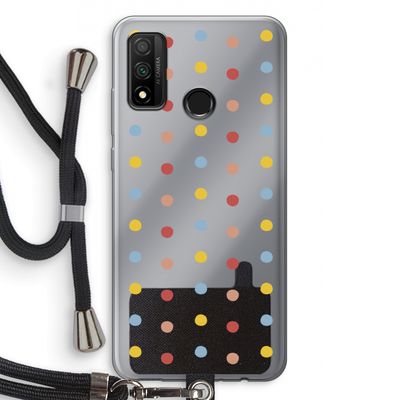 Bollen: Huawei P Smart (2020) Transparant Hoesje met koord