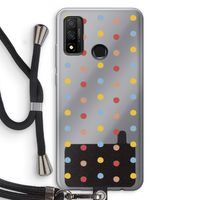 Bollen: Huawei P Smart (2020) Transparant Hoesje met koord
