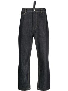 Studio Nicholson jean Bill droit à taille haute - Bleu