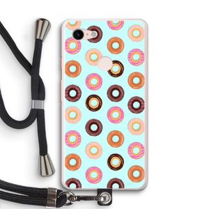 Donuts: Pixel 3 XL Transparant Hoesje met koord