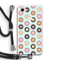 Donuts: Pixel 3 XL Transparant Hoesje met koord