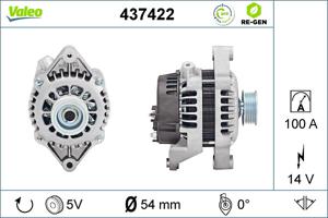 Valeo Alternator/Dynamo 437422