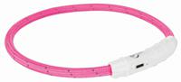 TRIXIE 12706 hond & kat halsband Roze Nylon, Thermoplastic polyurethaan (TPU) XS-S - thumbnail