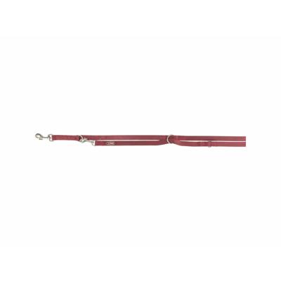 Verstelbare hondenriem Trixie Premium Rood M/L