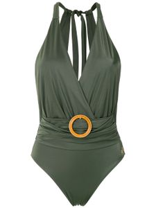 Brigitte maillot de bain à détails de boucles - Vert