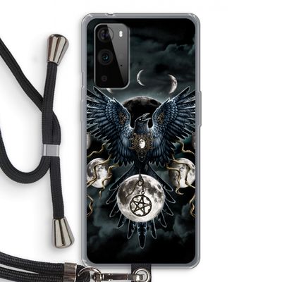Sinister Wings: OnePlus 9 Pro Transparant Hoesje met koord