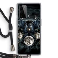 Sinister Wings: OnePlus 9 Pro Transparant Hoesje met koord