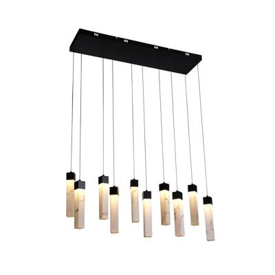 Searchlight 13-lichts hanglampMoonbeam zwart - 10879-10BK