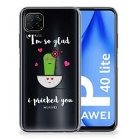 Huawei P40 Lite Telefoonhoesje met Naam Cactus Glad