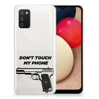 Samsung Galaxy A02s Silicone-hoesje Pistol DTMP