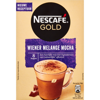 Nescafe Gold Wiener Melange Mocha oploskoffie  8 zakjes bij Jumbo