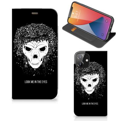Mobiel BookCase iPhone 12 | iPhone 12 Pro Skull Hair Mobiel BookCase iPhone 12 | iPhone 12 Pro Skull Hair