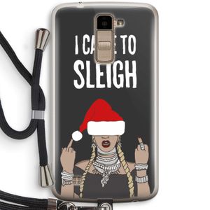 Came To Sleigh: LG K10 (2016) Transparant Hoesje met koord