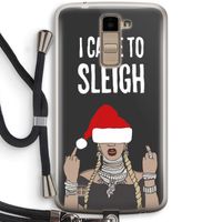 Came To Sleigh: LG K10 (2016) Transparant Hoesje met koord