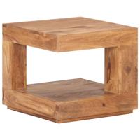 Salontafel 45x45x40 cm massief acaciahout