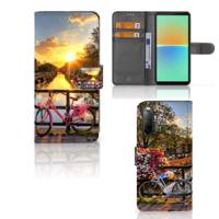 Sony Xperia 10 IV | Flip Cover | Amsterdamse Grachten