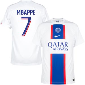 Paris Saint Germain 3e Shirt 2022-2023 + Mbappé 7