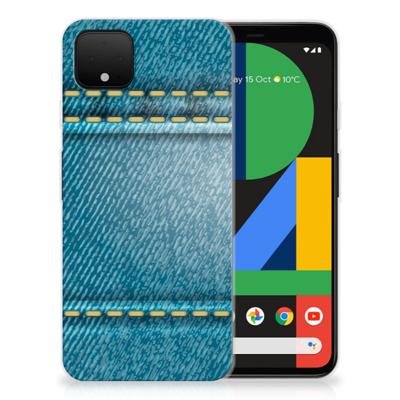 Google Pixel 4 XL | Sillicone Back Cover | Jeans