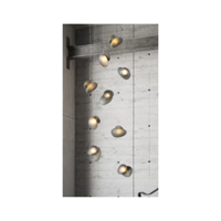 A-N-D - Pebble Kroonluchter 9 cluster Hanglamp A-N-D - Pebble Kroonluchter 9 cluster Hanglamp
