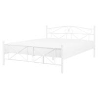 Beliani - RODEZ - Tweepersoonsbed - Wit - 160 x 200 cm - Metaal