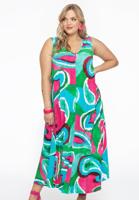 Yoek Jurk swing | Groen | Maat 46/48