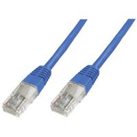 Digitus DK-1511-005/B RJ45 Netwerkkabel, patchkabel CAT 5e U/UTP 0.50 m Blauw 1 stuk(s) Digitus DK-1511-005/B RJ45 Netwerkkabel, patchkabel CAT 5e U/UTP 0.50 m Blauw 1 stuk(s)