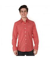 Blouse Polkadot Red / White-S | 23% korting - thumbnail